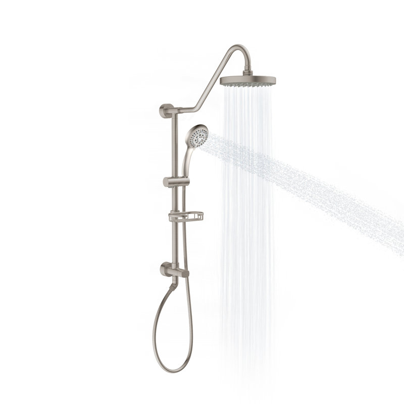 Pulse Shower Spas Kauai Rain Shower Head with Handshower & Reviews